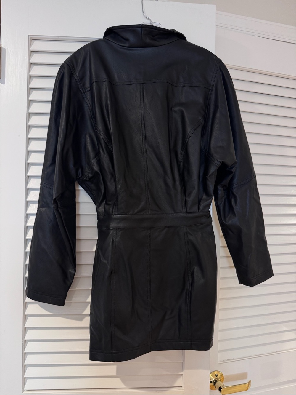 Ronny Kobo Maddix Faux leather mini dress - Picture 8 of 8